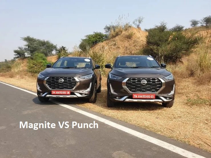 Nissan Magnite VS Tata Punch, Which Best Car